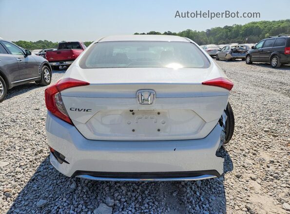 19XFC2F60KE030697 2019 HONDA CIVIC Белый Вид сзади