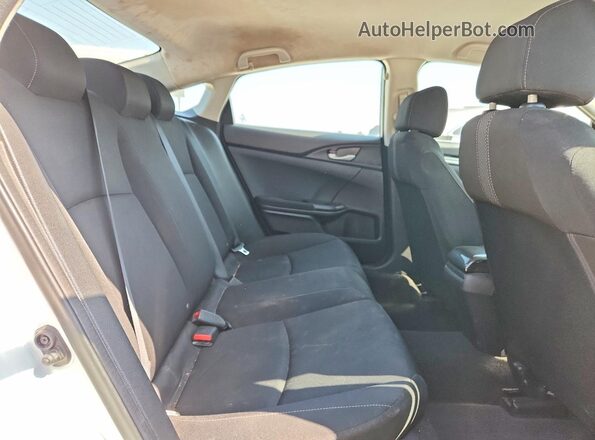 19XFC2F60KE030697 2019 HONDA CIVIC Белый Вид задних сидений