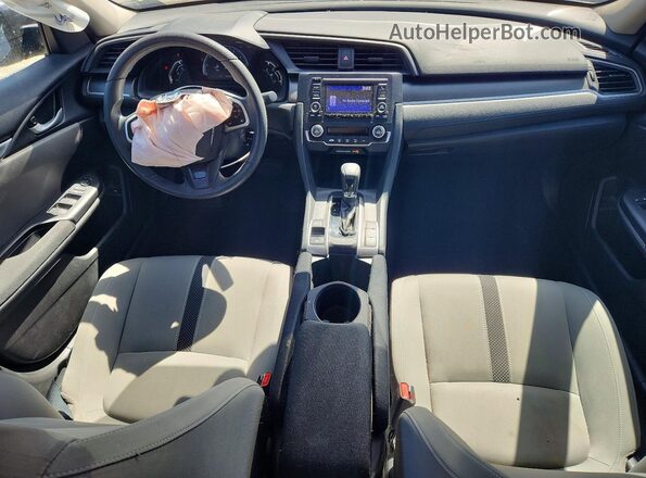 19XFC2F60KE207698 2019 HONDA CIVIC Серый Вид панели приборов