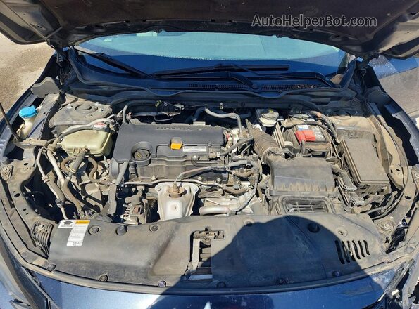 19XFC2F60KE207698 2019 HONDA CIVIC Серый Вид задней части салона