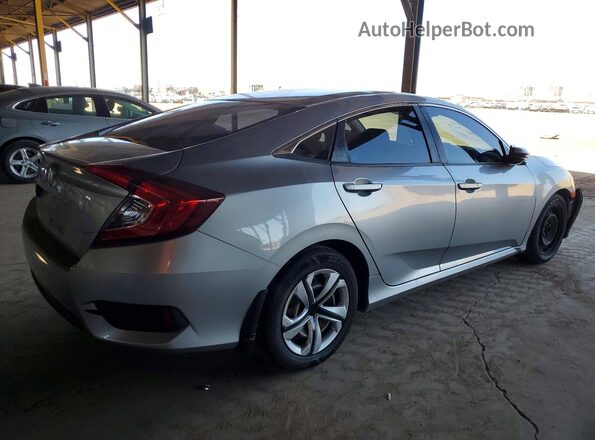 19XFC2F61HE008586 2017 HONDA CIVIC Silver Задня права чверть