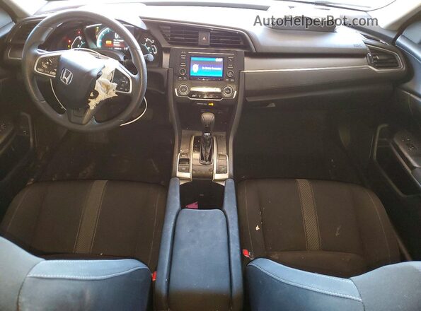 19XFC2F61HE008586 2017 HONDA CIVIC Silver Вид панелі приладів