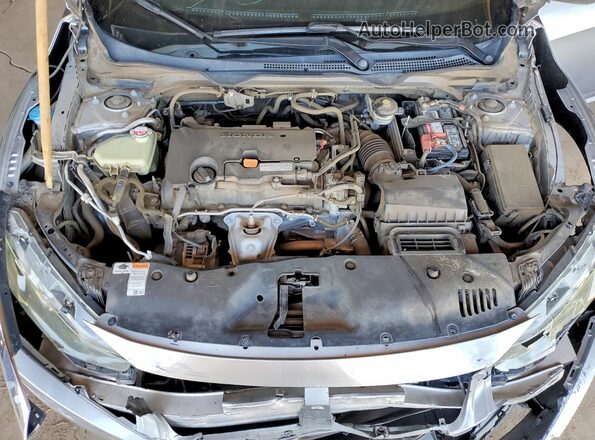 19XFC2F61HE008586 2017 HONDA CIVIC Silver Вид задньої частини салону