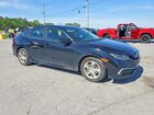 2020 Honda Civic Lx Черный vin: 19XFC2F61LE009312