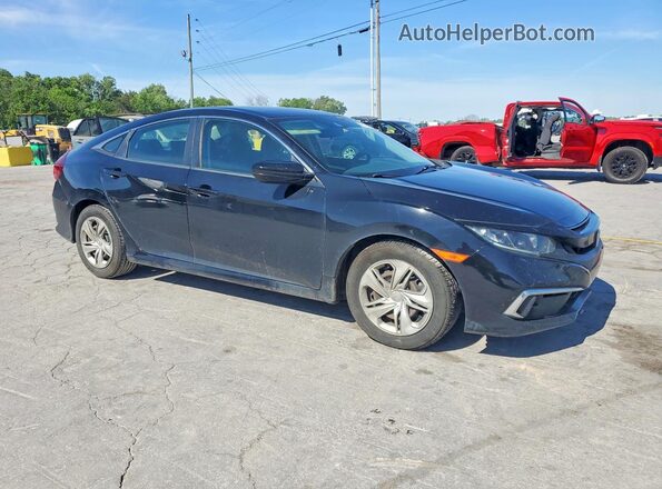 19XFC2F61LE009312 2020 HONDA CIVIC Черный Передняя правая четверть