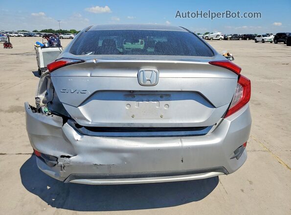 19XFC2F63KE023081 2019 HONDA CIVIC Silver უკანა ხედი