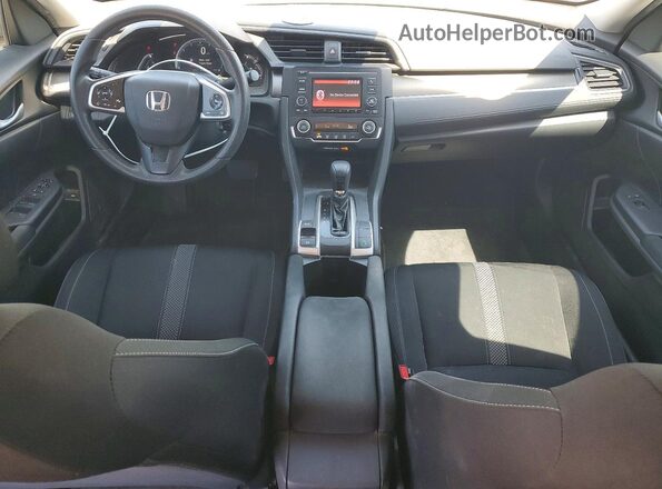 19XFC2F63KE023081 2019 HONDA CIVIC Silver წინა პანელის ხედი