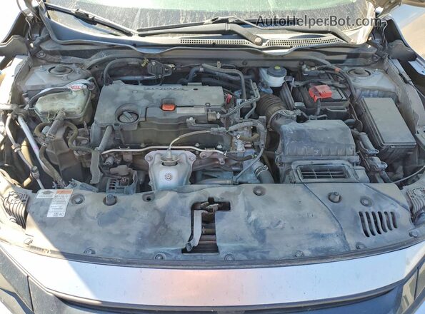 19XFC2F63KE023081 2019 HONDA CIVIC Silver უკანა სალონის ხედი