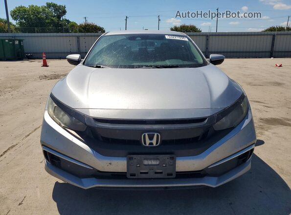 19XFC2F63KE023081 2019 HONDA CIVIC Silver წინა ხედი