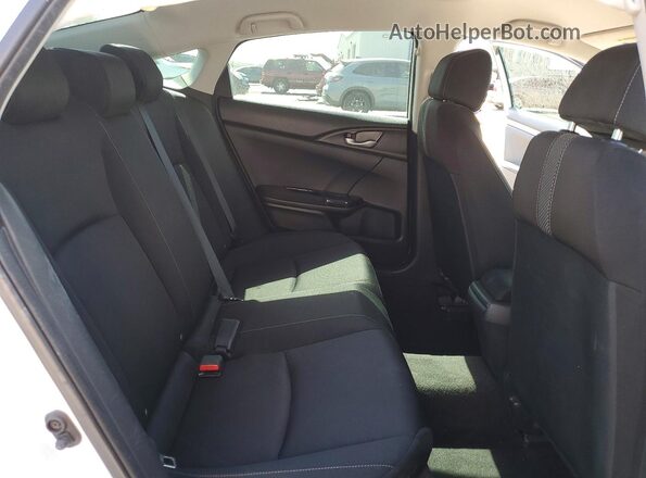 19XFC2F63LE003740 2020 HONDA CIVIC White Vista de los asientos traseros