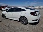 2020 Honda Civic Lx White vin: 19XFC2F63LE003740