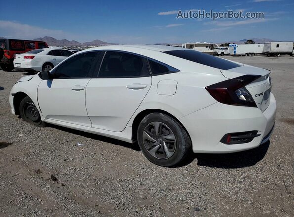 19XFC2F63LE003740 2020 HONDA CIVIC White Trasero izquierdo