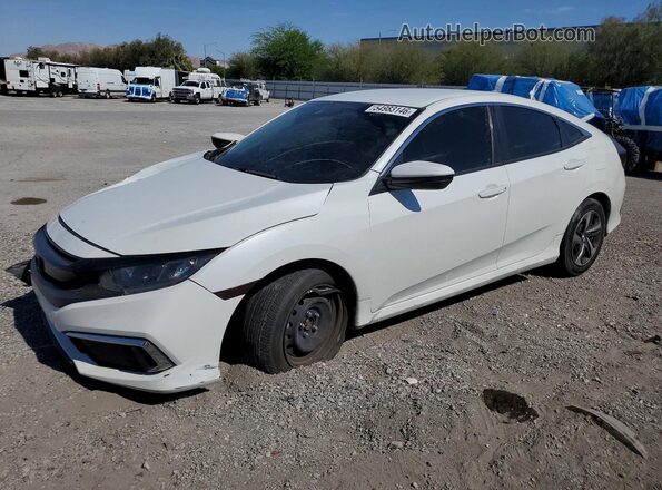 19XFC2F63LE003740 2020 HONDA CIVIC White Vista tres cuartos delantera izquierda