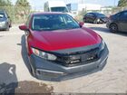 2020 Honda Civic Lx Red vin: 19XFC2F63LE009635