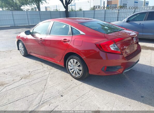 19XFC2F63LE009635 2020 HONDA CIVIC Red Tył lewy