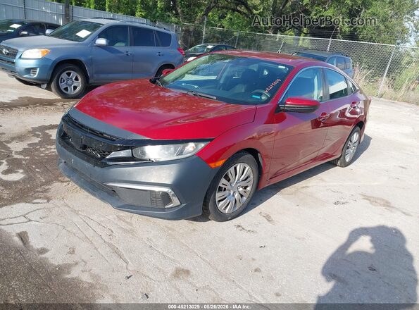19XFC2F63LE009635 2020 HONDA CIVIC Red Przód lewy