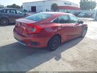 2020 Honda Civic Lx Red vin: 19XFC2F63LE009635