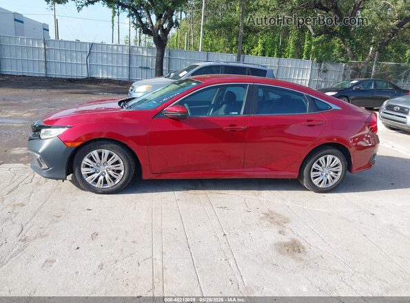 19XFC2F63LE009635 2020 HONDA CIVIC Red Widok wnętrza 360 stopni