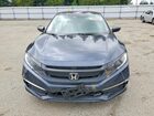 2021 Honda Civic Lx Серый vin: 19XFC2F63ME200635