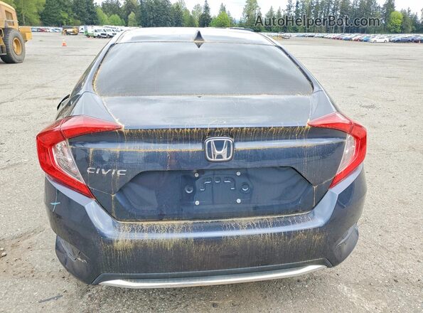 19XFC2F63ME200635 2021 HONDA CIVIC Серый Вид сзади
