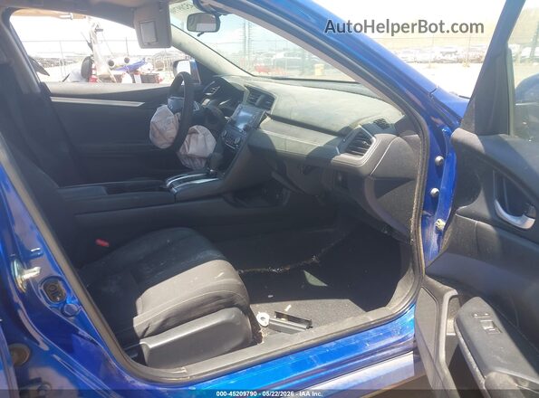 19XFC2F64HE205994 2017 HONDA CIVIC Синий Вид салона спереди