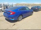 2017 Honda Civic Lx Синий vin: 19XFC2F64HE205994