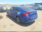 2017 Honda Civic Lx Синий vin: 19XFC2F64HE205994