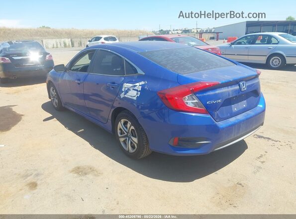 19XFC2F64HE205994 2017 HONDA CIVIC Синий Задняя левая четверть