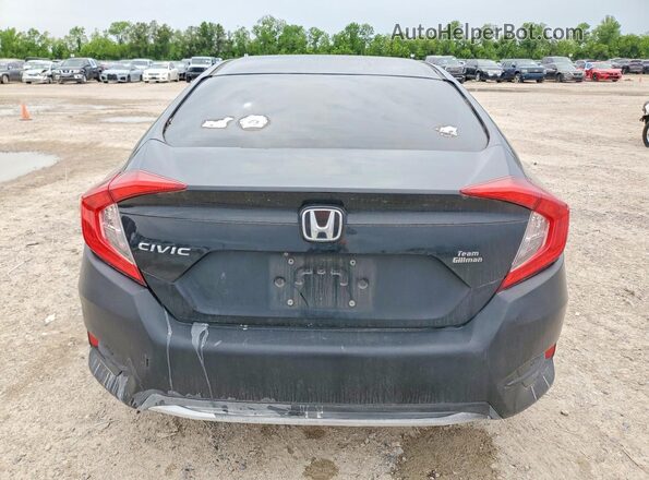 19XFC2F64KE036244 2019 HONDA CIVIC Черный Вид сзади