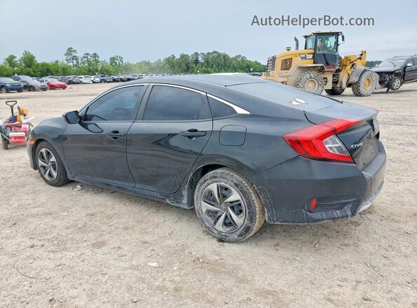 19XFC2F64KE036244 2019 HONDA CIVIC Черный Задняя левая четверть