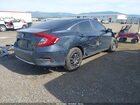 2019 Honda Civic Lx Gray vin: 19XFC2F65KE000045