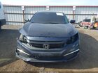 2019 Honda Civic Lx Gray vin: 19XFC2F65KE000045