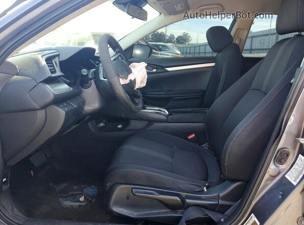 19XFC2F65KE207101 2019 HONDA CIVIC Gray Vista interior delantera
