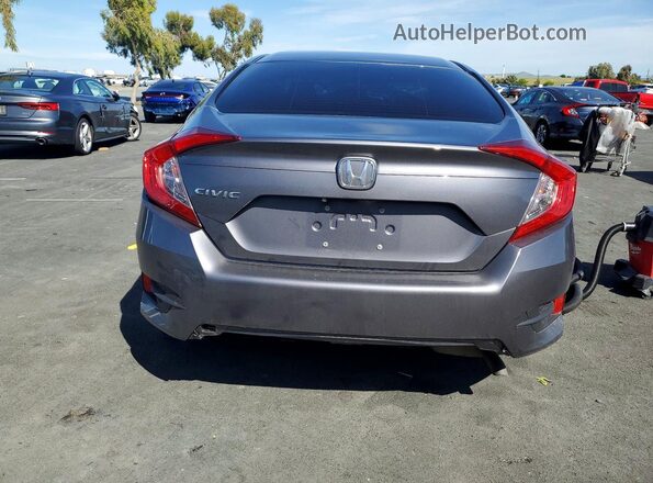 19XFC2F65KE207101 2019 HONDA CIVIC Gray Vista trasera