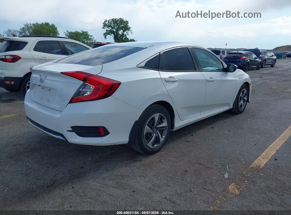 19XFC2F66KE006744 2019 HONDA CIVIC Белый Задняя правая четверть