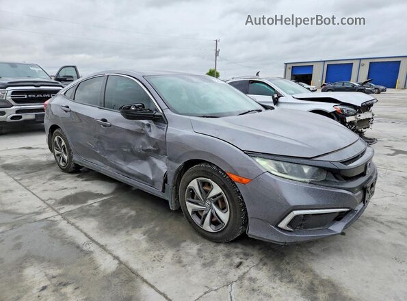 19XFC2F66LE002372 2020 HONDA CIVIC Gray Przód prawy