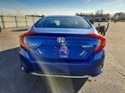 2019 Honda Civic Lx Синий vin: 19XFC2F67KE017462
