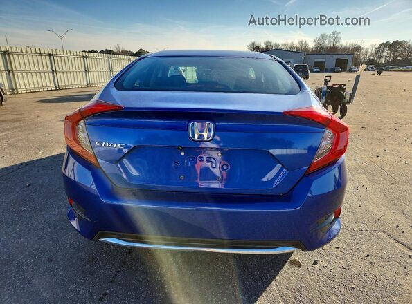 19XFC2F67KE017462 2019 HONDA CIVIC Синий Вид сзади