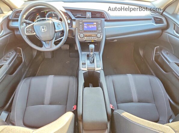 19XFC2F67KE017462 2019 HONDA CIVIC Синий Вид панели приборов
