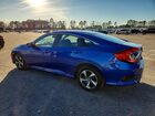 2019 Honda Civic Lx Синий vin: 19XFC2F67KE017462