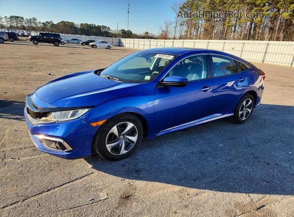 19XFC2F67KE017462 2019 HONDA CIVIC Синий Передняя левая четверть