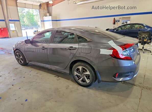 19XFC2F67KE045956 2019 HONDA CIVIC Серый Задняя левая четверть
