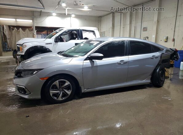 19XFC2F67LE009704 2020 HONDA CIVIC Серебряный Передняя левая четверть