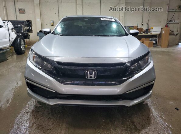 19XFC2F67LE009704 2020 HONDA CIVIC Серебряный Вид спереди