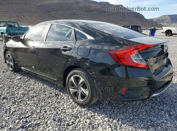 19XFC2F67LE011856 2020 HONDA CIVIC Black Հետևի ձախ