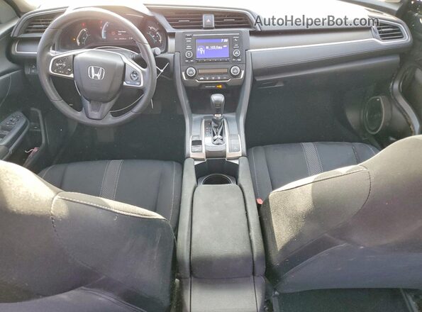19XFC2F67LE011856 2020 HONDA CIVIC Black Առջևի վահանակի տեսք