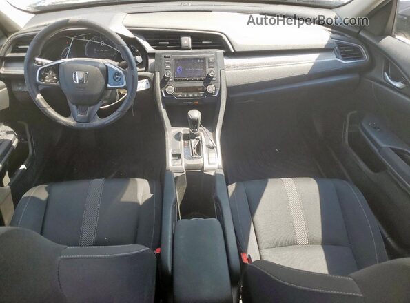 19XFC2F69KE004888 2019 HONDA CIVIC Gray Dashboard view
