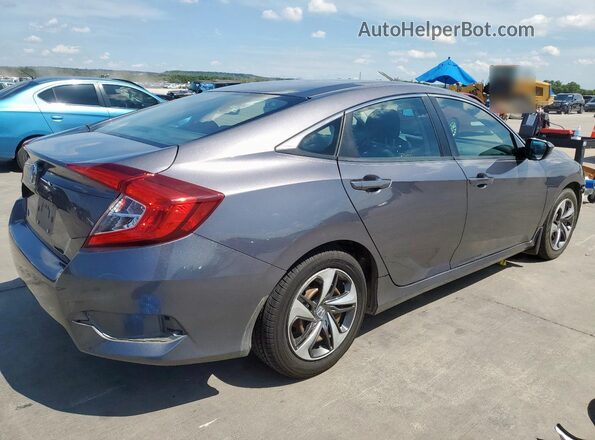 19XFC2F69KE004888 2019 HONDA CIVIC Gray Rear right
