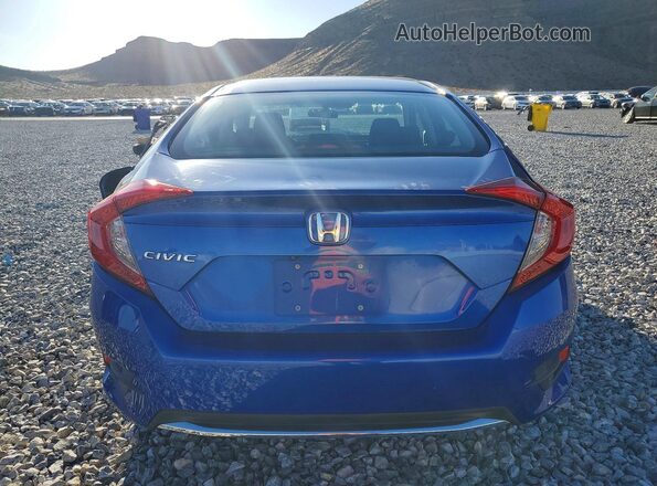 19XFC2F69KE050270 2019 HONDA CIVIC Blue Հետևի տեսք