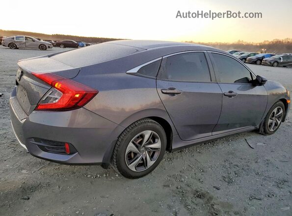 19XFC2F6XKE032103 2019 HONDA CIVIC Gray Հետևի աջ